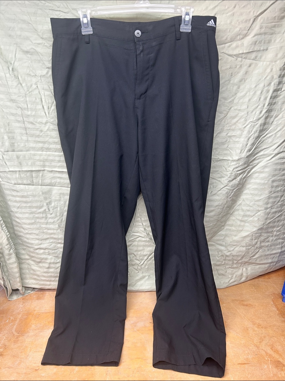 adidas adizero Black Straight Golf Pants 34 x 32